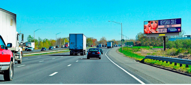 CRG Digital Billboard on I-91 in North Haven