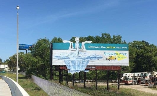 servicemaster billboard