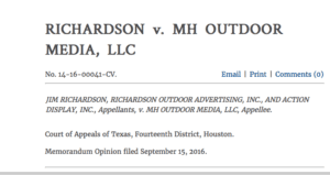 richardson v mh outdoor