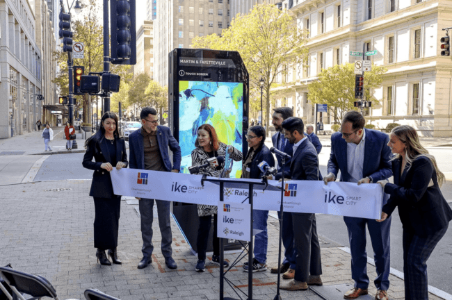 Raleigh Gets 15 IKE Smart City Kiosks | Billboard Insider™